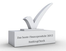 Das beste Finanzprodukt 2012