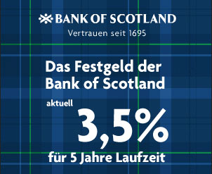 Bank of Scotland Festgeld