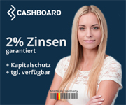 CASHBOARD Depot mit bis zu 2,00% Zinsen aufs Tagesgeld garantiert