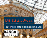 Banca Sistema Festgeld