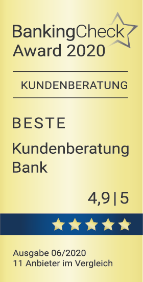 BankingCheck Award 2020