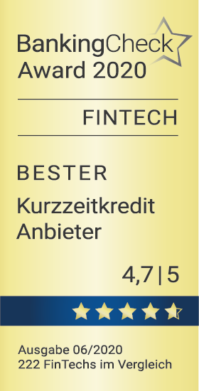 BankingCheck Award 2020