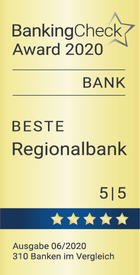 BankingCheck Award 2020