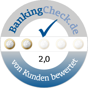 BankingCheck User-Siegel: 2,0