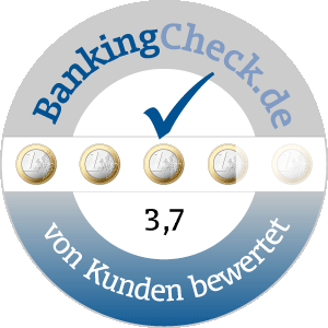 BankingCheck User-Siegel: 3,7