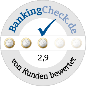 BankingCheck User-Siegel: 2,9