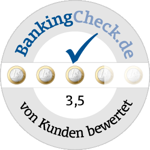 BankingCheck User-Siegel: 3,5